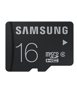 Samsung 16GB Class 6 Micro SD Card HIGH SPEED price in India.