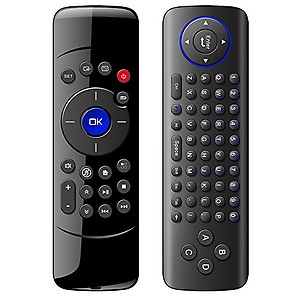 LYNEC C2 2.4G 6-Axis Mini Wireless Keyboard Mouse Remote with Infrared Remote Learning Air Control for PC HTPC IPTV Smart TV Android TV Box Media Player (Updated Version) price in India.