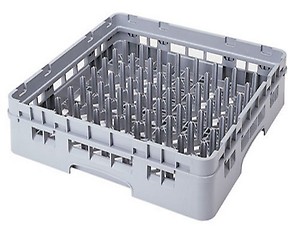 Cambro 8FB434151 Camrack Polypropylene 8-Compartment Half Flatware Basket with Handle, Soft Gray price in India.
