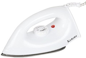 Ketvin 1000-Watt Dry Iron (White) price in India.