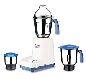 Preethi Eco Chef Neo MG-199 mixer grinder, 500 Watts, 3 jars (Violet/White) price in India.