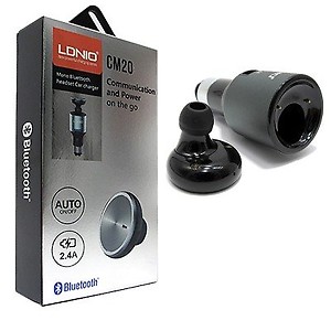 LDNIO 2 in 1 Bluetooth Headset + Car Charger price in India.