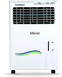 Crompton 20 L Room/Personal Air Cooler  (White, Marvel) price in India.