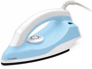 Lazer Glide 1000W ISI Certified Dry Iron With Over Heating (Sky Blue) price in India.