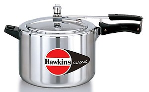 Hawkins 8 Litre Classic Pressure Cooker, Tall Design Inner Lid Cooker, Big Cooker, Silver (CL8T) price in India.