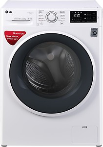 LG Fully Automatic Front Load Washing Machine FHT1007SNW BlueWhite price in India.