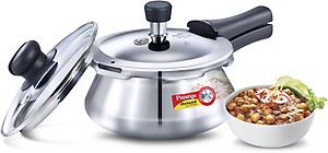 Prestige Alpha Handi 1.5 L Induction Bottom Pressure Cooker  (Stainless Steel) price in India.