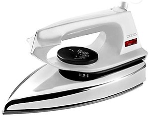 Usha EI 2802 1000 W Ultra light weight Dry Iron with Non-Stick Soleplate (White) price in India.