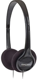 Koss Kph7V Portable On-Ear Headphones (Black) With Adjustable Headband,Wired price in India.