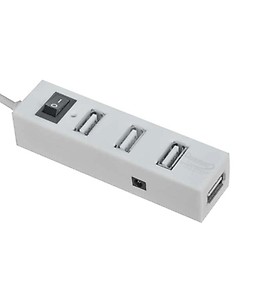 Quantum 4 Port Usb Hub With On/off Switch price in India.