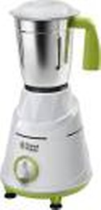 Russell Hobbs VELLA550 Mixer Grinder 550 Watt 3 Jars with 2 Year Warranty, White, Small price in India.