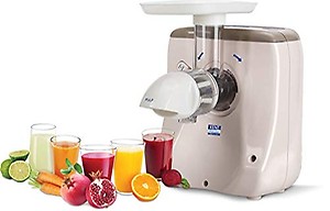 KENT 16006 Cold Pressed Juicer | Retains More Nutrients & Fibre | Produces More Juice | Faster Extraction | Different Filters for Different Usage, Black, Standard price in India.