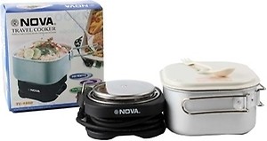 Nova TC-1550 Travel Cooker, Outer Lid, Black, Teflon, 1 Liter price in India.