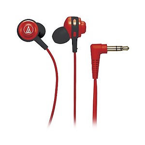 Audio-Technica Core Bass ATH-COR150RD in-Ear Headphones (Red) price in India.