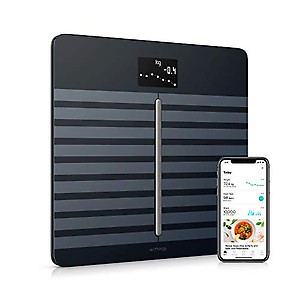 Withings Body - Digital Wi-Fi Smart Scale with Automatic Smartphone App Sync, BMI, Multi-User Friendly, with Pregnancy Tracker & Baby Mode price in India.