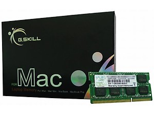 G.SKILL 4GB X 1 DDR3 1066MHZ CL7 VALUE RAM FOR LAPTOP (FOR APPLE MAC) price in India.