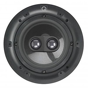 Q Acoustics QI 65CP 6.5-Inch ST Performance Stereo Single Circular Grille In-Ceiling Speaker - White price in India.