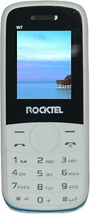 Rocktel W7 (Dual Sim, 1.8 Inch Display, FM Radio, BIS Certified, Made in India) price in India.