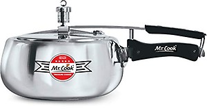 Mr.Cook Sparx Stainless Steel Pressure Cooker (5 L, Steel) price in India.