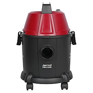 American MICRONIC- Wet & Dry Vacuum Cleaner, 15 Litre Drum with Blower & HEPA Filter, 1600 Watts Motor 28 KPa Suction with Washable dust Bag (Red/Black/Steel)-AMI-VCD15-1600WDx price in India.
