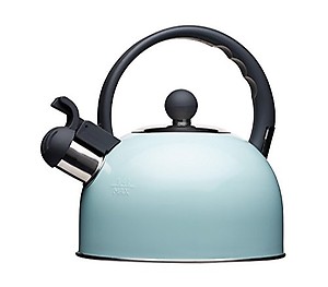 KitchenCraft Light Blue : Kitchen Craft "Living Nostalgia" Whistling Kettle, Light Blue, 1. 4 Litre price in India.