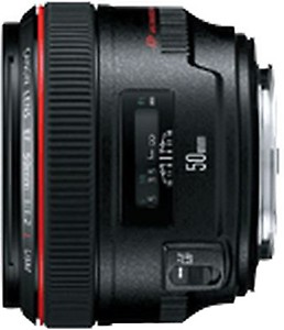 Canon EF 50mm Lens f/1.2 L USM price in India.
