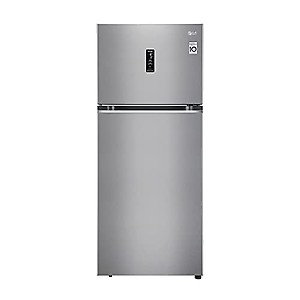 LG 380 L 3 Star Frost-Free Smart Inverter Wi-Fi Double Door Refrigerator (GL-T412VPZX, Shiny Steel, Convertible & Door Cooling+, Gross Volume- 408 L) price in India.