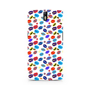 OnePlus One CoverAll Superheroes on white clipart