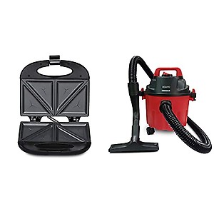 AGARO 1000 Watts Wet and Dry Vacuum Cleaner (10 Litres Tank, 33398, Red and Black) price in India.
