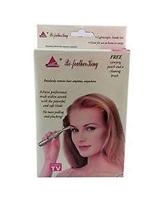 FINNEXE Women's Plastic Eyebrow Trimmer (Standard, Black/white) price in India.