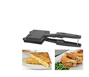 SUPERTEXON Non-Stick Coating King Gas Sandwich Toaster for Home 2-Cut Sandwich Toaster/Gift(Black) 1 PCS price in India.