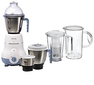Philips HL1643/06 600W With 4 Jars Juicer Mixer Grinder (White) price in India.
