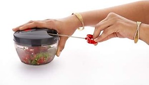 M R New Handy Mini Plastic Chopper with 3 Blades. price in India.