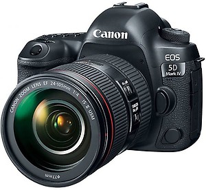 Canon EOS 6D Mark II DSLR Camera Body with Single Lens: EF24-105mm f/4L IS II USM  (Black) price in .