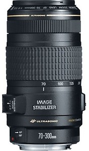Canon EF 70-300mm f/4-5.6 IS USM Lens (Telephoto Zoom Lens) price in India.