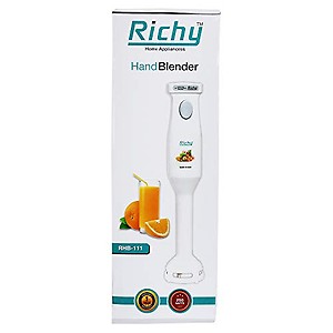 Richy RHB-111 Premium Quality Hand Blender in White price in India.