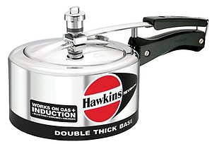 Hawkins Hevibase IH35 3.5-Litre Induction Pressure Cooker, Small