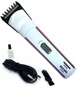Maxel AK-818 Trimmer 20 min Runtime 4 Length Settings  (Multicolor) price in India.