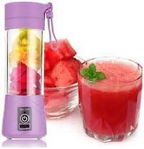 InstaCuppa Portable Blender for Smoothie, Milk Shakes, Crushing Ice & Juices, USB Rechargeable Blender Machine for Kitchen with 2000 mAh Battery, 150 Watts Motor, 400 ML, built-in Jar, Black, Plastic price in India.