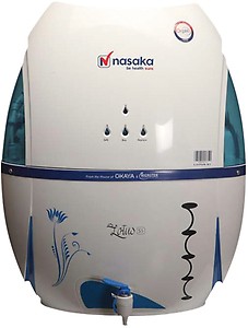 NASAKA Lotus S1 Ultraviolet, Reverse Osmosis Water Purifier - 13L price in India.