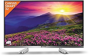Micromax 81 cm (32 inches) Canvas S2 HD Ready LED Smart TV (Metallic Silver) price in India.