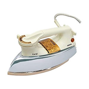 Inalsa Coral 1000-Watt Electric Iron (SS/Opal White) price in India.