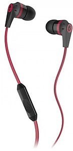 Skullcandy INKD S2IKDY-010 In Ear Earphones with Mic (Red) With Mic price in India.