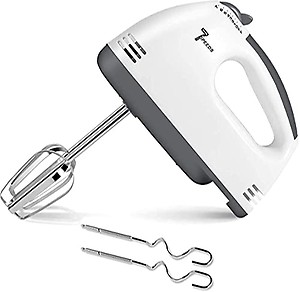 PITOXY Double Whisk Eggs Mixer Beater, Hand Mixer, 300W Electric Egg Beater, Electric Hand Held High Speeds Blender price in India.