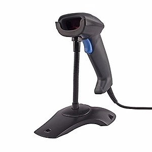 Irvine IR5000 Wired BIS Approved, Handheld High Speed Barcode Laser Scanner with Stand price in India.