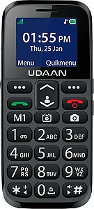 Easyfone Udaan  (Black) price in India.