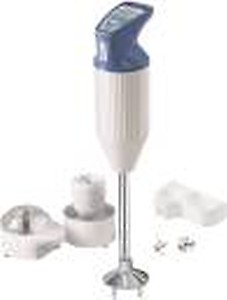 Boss E113 180-Watt Hand Blender with Chutney and Chopper Attachments, Blue price in India.