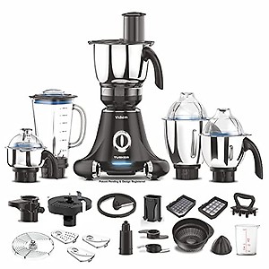 Vidiem Mixer Grinder 608 A Tusker | Mixer grinder 750 watt with 3 Jars & 1 Juicer Mixer Grinder, 1 Multi chef | 4 Leakproof Jars with self-lock for wet & dry spices, chutneys | 5 Years Warranty price in India.