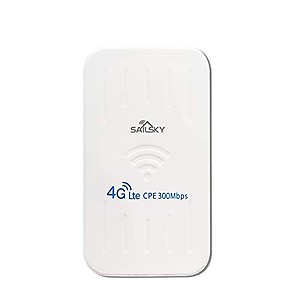CATKOO XM206 4G Router 300Mbps LTE Outdoor Waterproof Router CPE Portable Mobile WiFi with SIM Card Slot EU Version price in India.