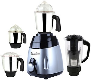 Speedway MA ABS Body MGJ 2017-43 MA MGJ 2017-43 600 W Mixer Grinder (4 Jars, Multicolor) price in India.